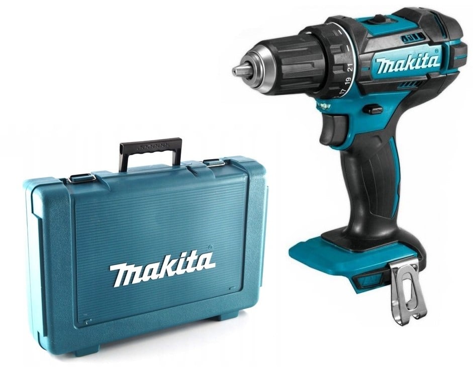 Makita DHP482ZK 18V (Klop)boor-schroefmachine Body | zonder accu&apos;s en lader in koffer