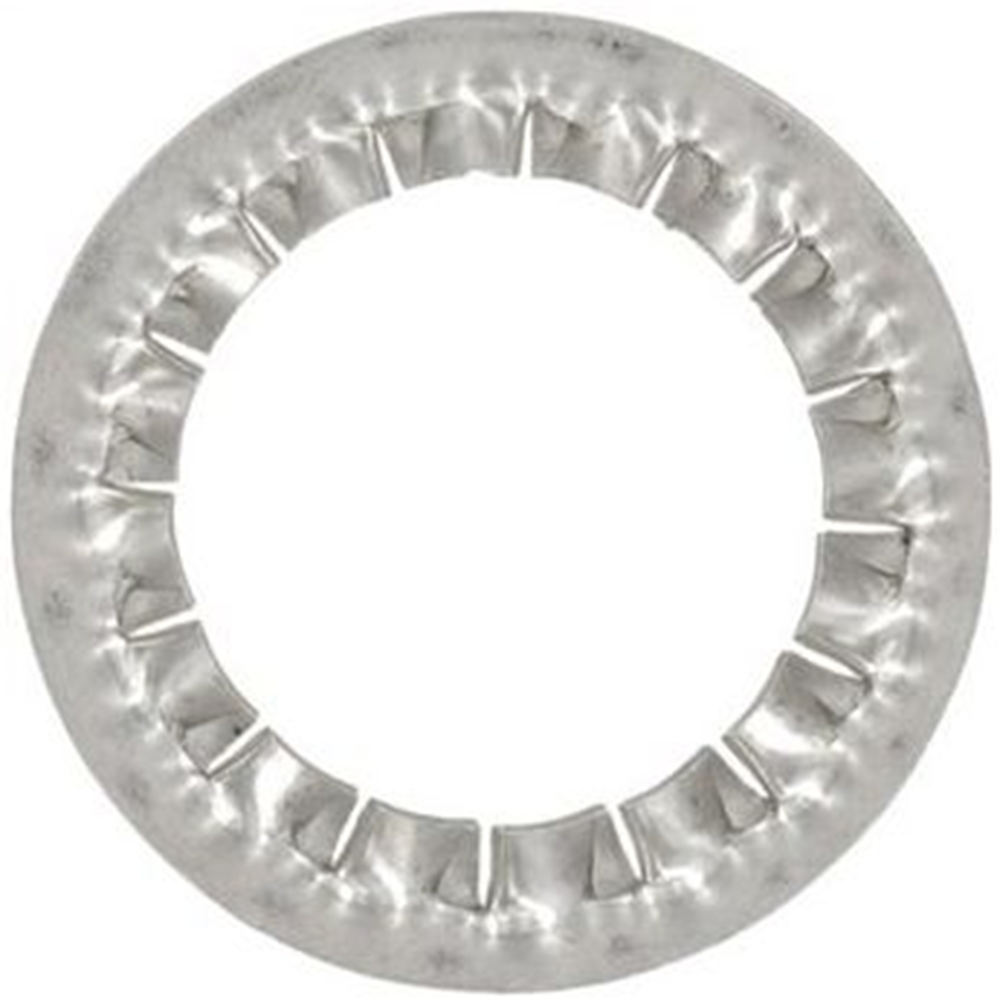 Steelies Ultimate tandveerring DIN6798J M12 rvs A2 | 100 stuks - AD601200001