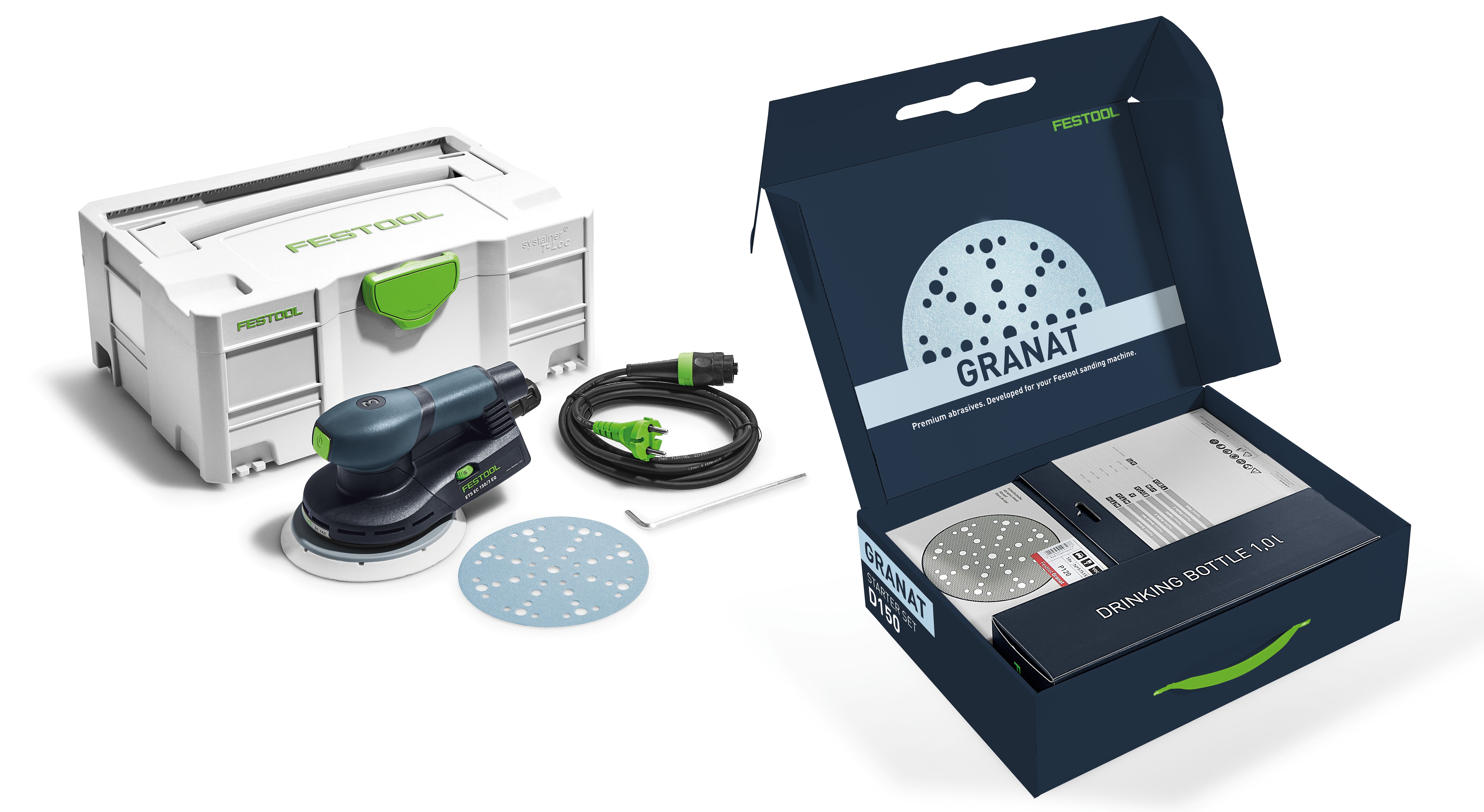 Festool ETS EC 150/3 GR-Set P Excenterschuurmachine - 578185