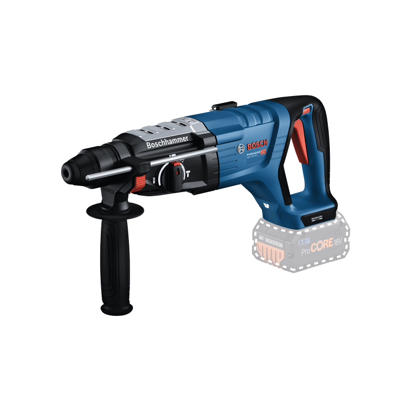 Bosch Blauw GBH 18V-28 D Accuboorhamer | Zonder accu en lader | In Doos 0611919003