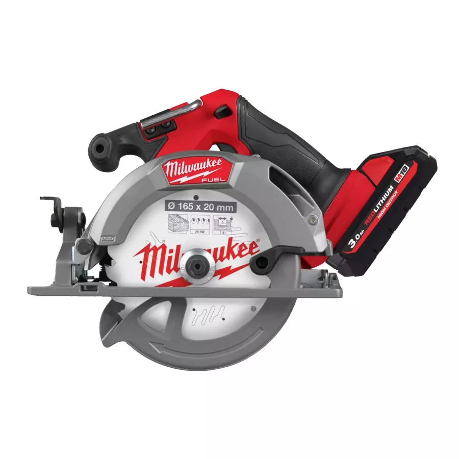 Milwaukee M18 FUEL™ FCS552-302X accu cirkelzaagmachine 165mm | met 2x 3.0Ah accu&apos;s in HD-Box koffer 4933493589