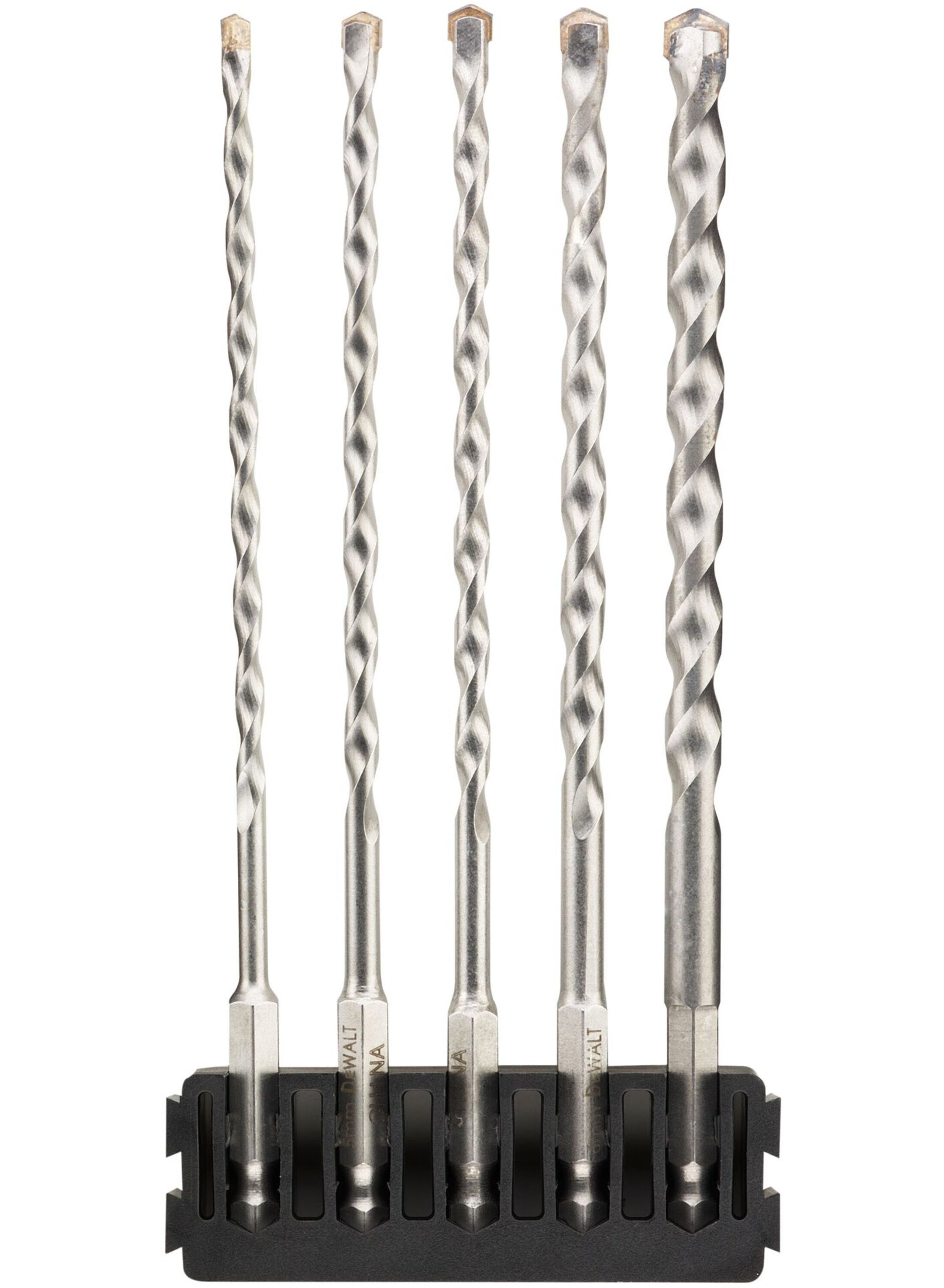 DeWalt Accessoires Houder + Multimateriaal HEX-aansluiting | 5 stuks | 4 mm, 5 mm, 5.5 mm, 6 mm, 8 mm - DT70830-QZ