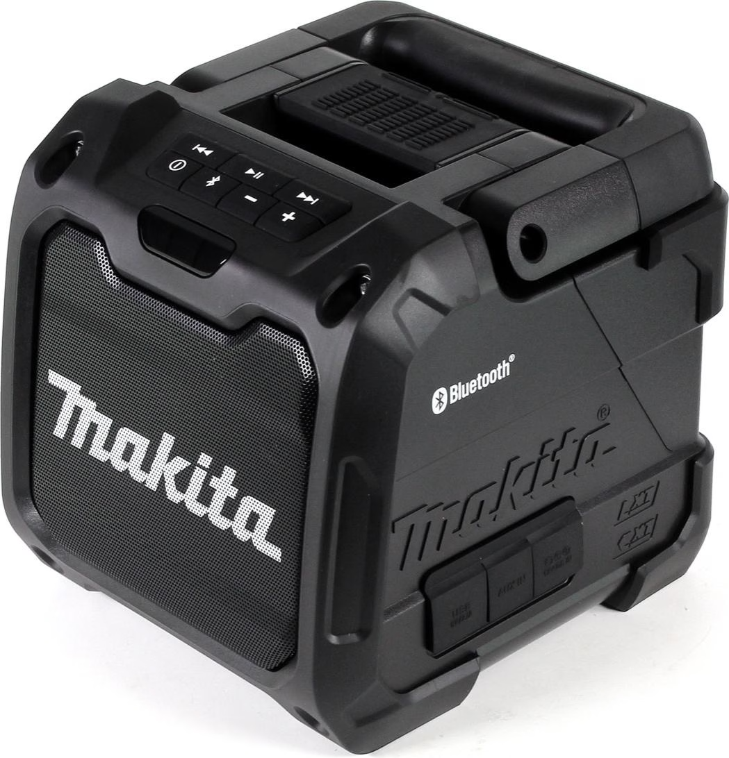 Makita DMR200B Accu Bluetooth speaker | 12-18V Li-Ion | stroom & accu | Zwart - DMR200B