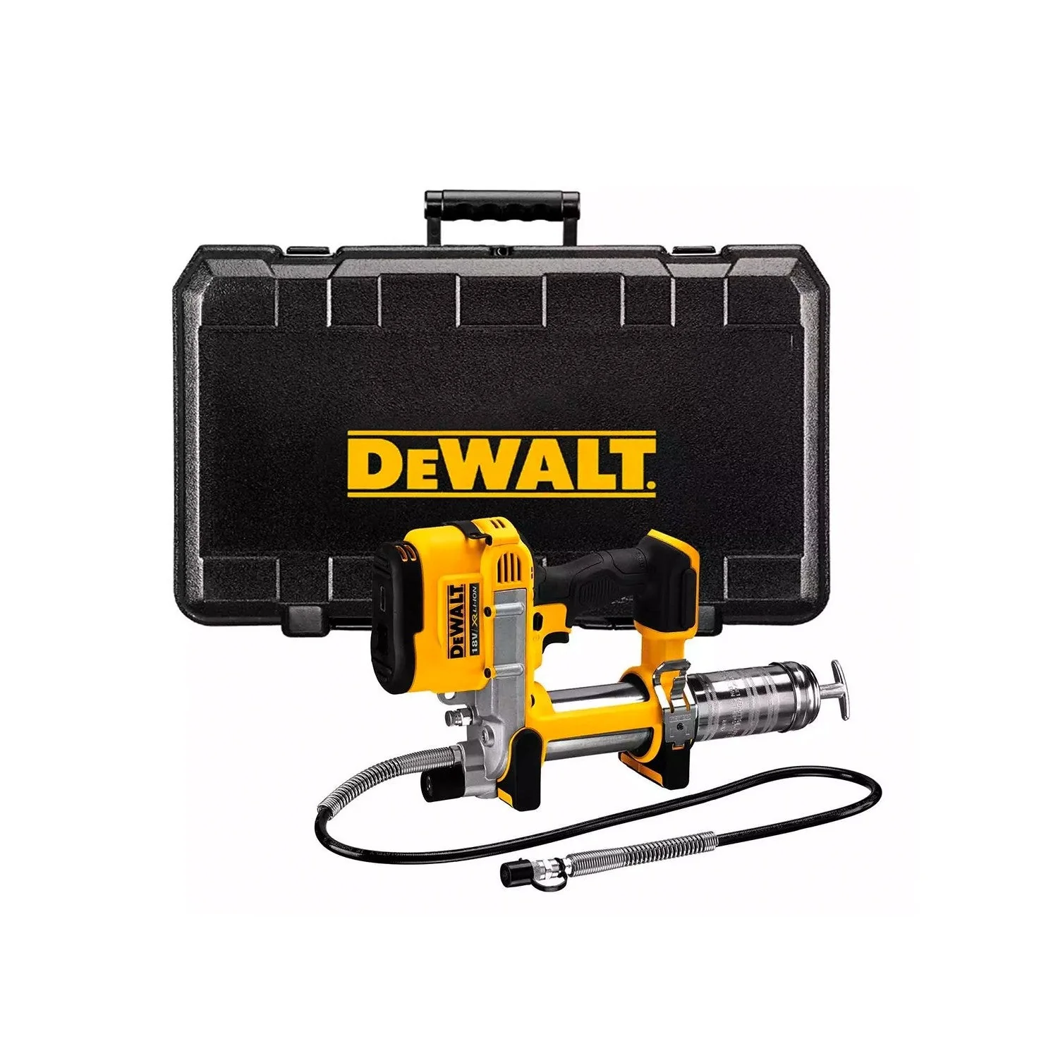 DeWalt DCGG571NK Vetspuit 18 Volt - Zonder accu&apos;s en lader in koffer - DCGG571NK-XJ