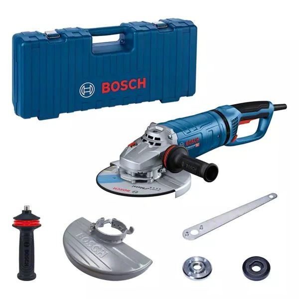 Bosch Blauw GWS 27-230 PR Professional 2700w Haakse slijper 230mm | PROtection-schakelaar | in koffer - 06018C7101
