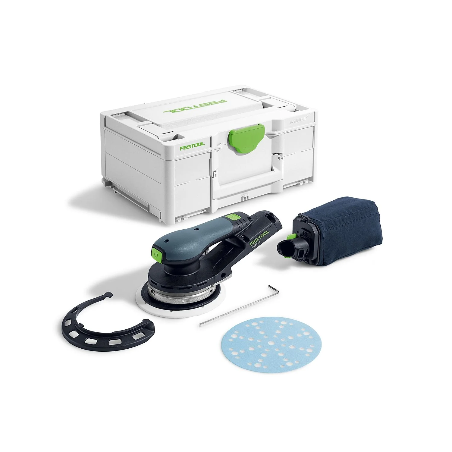 Festool ETSC 2 150-Basic Accu excenterschuurmachine | Compact en krachtig - 577723