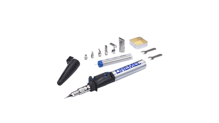 Dremel Compact gereedschap-systeem 2000JD (Model 2000-7 VersaTip + soldeertip + pyrografietip + snijmes) F0132000JD