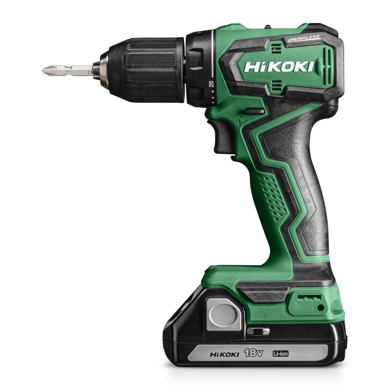 Hikoki DS18DD WRZ Accu Boor-schroefmachine | 18V | 55Nm | Inclusief 2 accu&apos;s en lader | in HSC II DS18DDWRZ