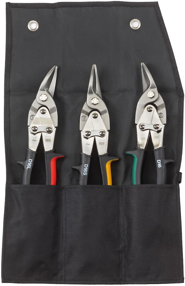 Bessey DSET16-A | Blikschaarset 3-dlg | in roltas - DSET16