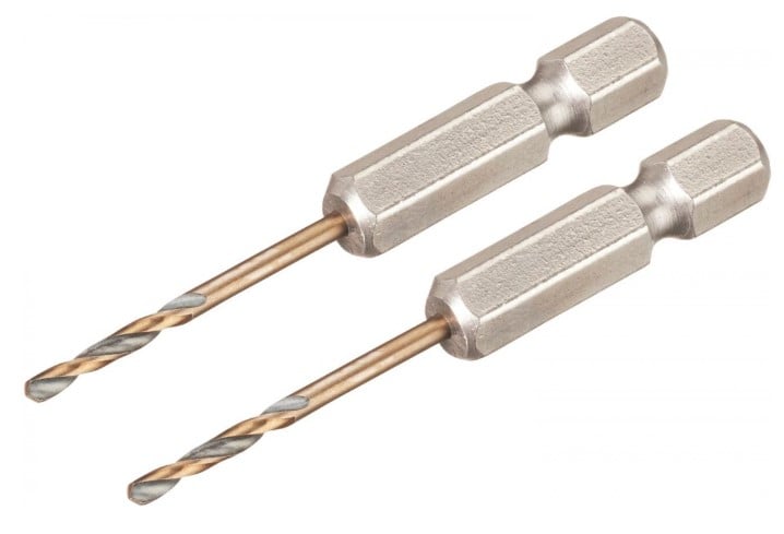 DeWalt Accessoires DT20600-QZ | Metaalboor | 2 mm | Impact black & gold | Hex | 2 stuks - DT20600-QZ