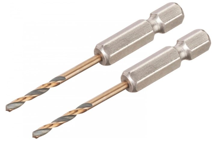 DeWalt Accessoires DT20601-QZ | Metaalboor | 2.5 mm | Impact black & gold | Hex | 2 stuks - DT20601-QZ