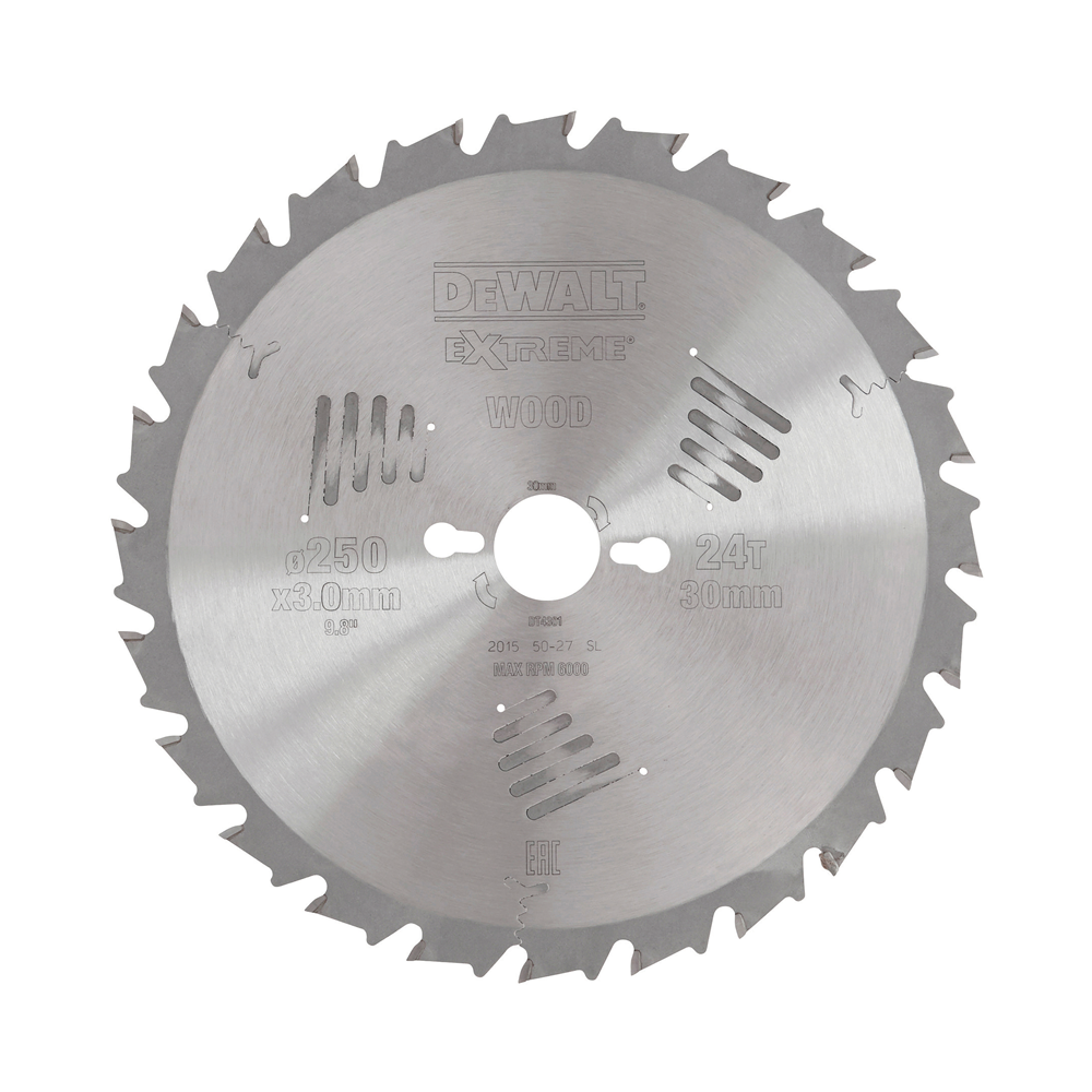 DeWalt Accessoires Cirkelzaagbl. S40 250x30x24t - DT4301-QZ