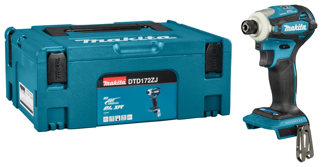 Makita DTD172ZJ | Accu Slagschroevendraaier | 18V | Excl. accu&apos;s en lader | In Mbox - DTD172ZJ