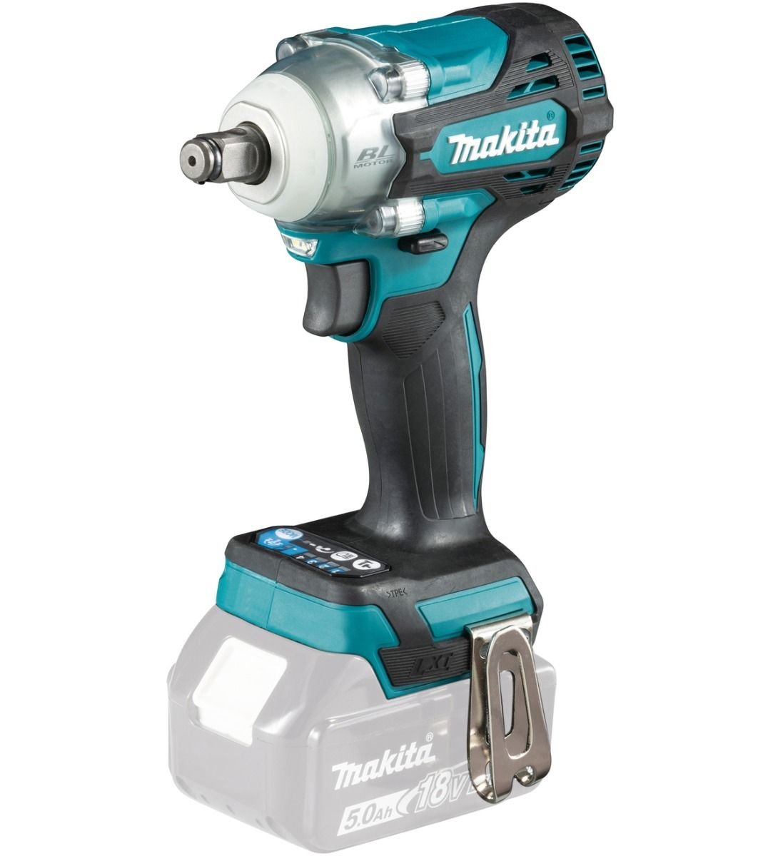 DTW301Z Slagmoersleutel 1-2 Body 330Nm 18 Volt met verende Borgpen | Zonder accu's en lader