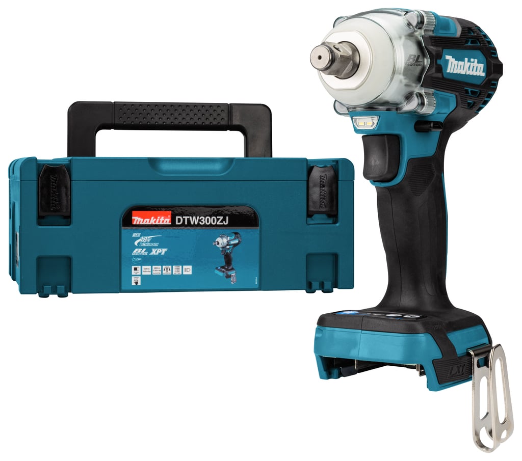 Makita DTW300ZJ Slagmoersleutel 1/2" 330Nm 18 Volt | Zonder accu's en lader In M-box - DTW300ZJ
