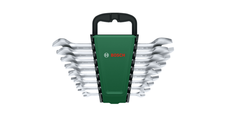 Bosch Groen Dubbele Steeksleutelset | 8-delig - 1600A03HM8