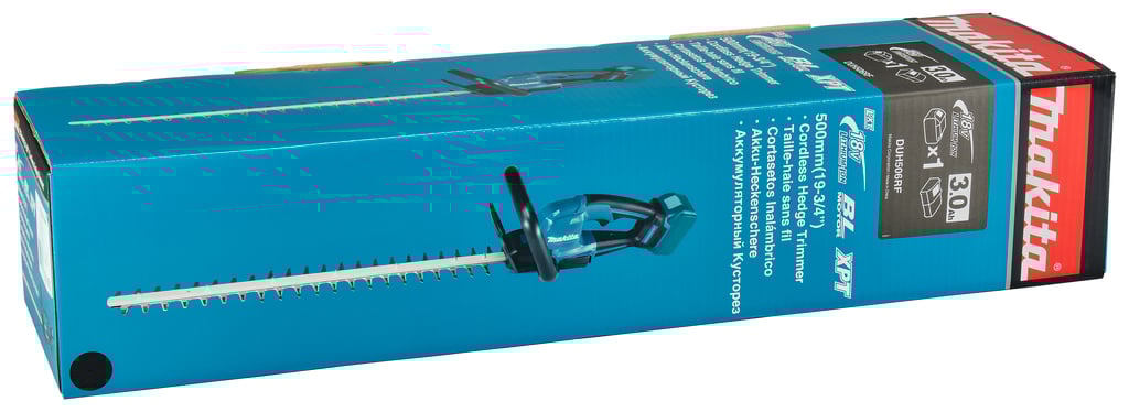 Makita DUH506RF | LXT 18 V Heggenschaar | 50 cm | 3,0 Ah accu (1 st), snellader, in doos DUH506RF