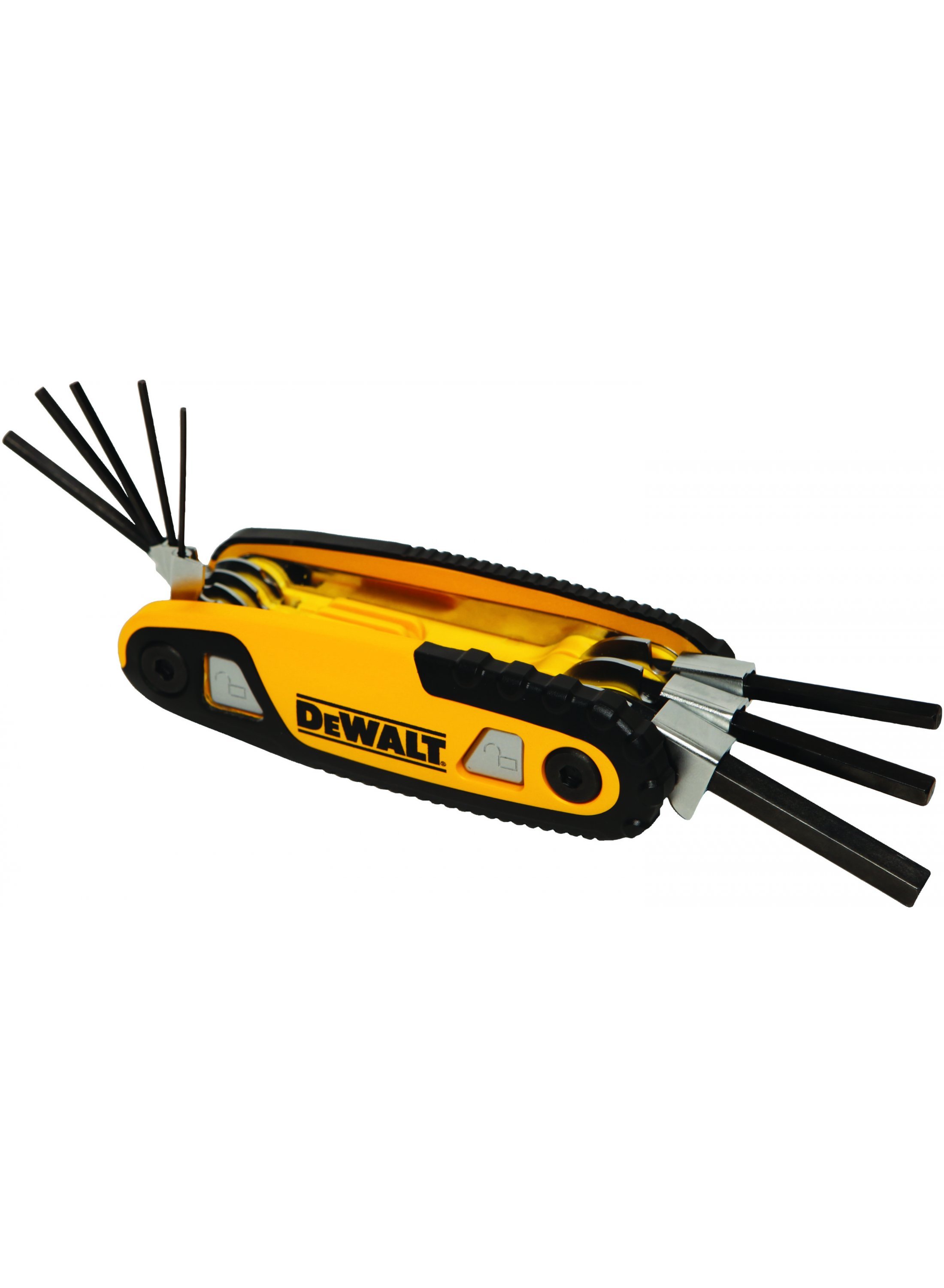 DeWalt DWHT0-70263 Vergrendelbare stiftsleutelset zeskant | 8-delig - DWHT0-70263
