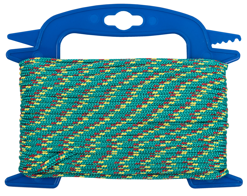 Connex Pp Touw 4Mm 20Kg Gr+Ge+R Haspel 20M DY2701860