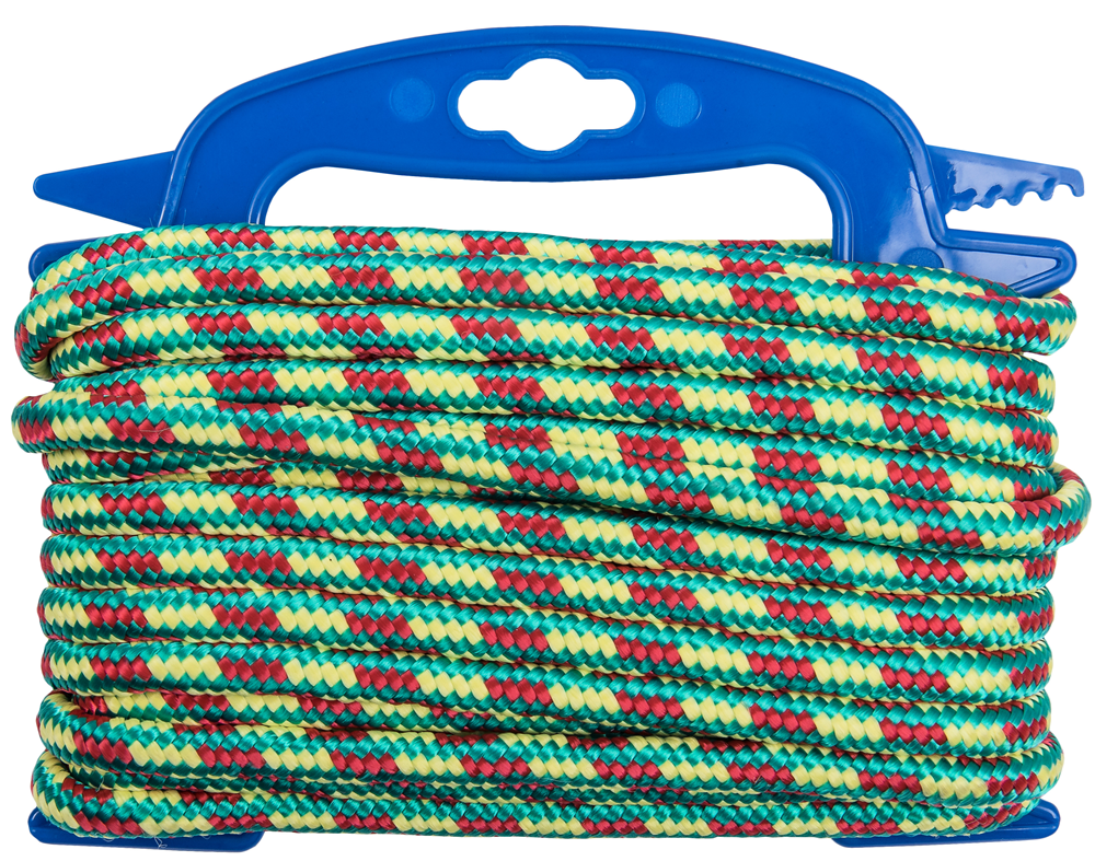 Connex Pp Touw 8Mm/65Kg Gr+Ge+R Haspel/10M - DY2701867