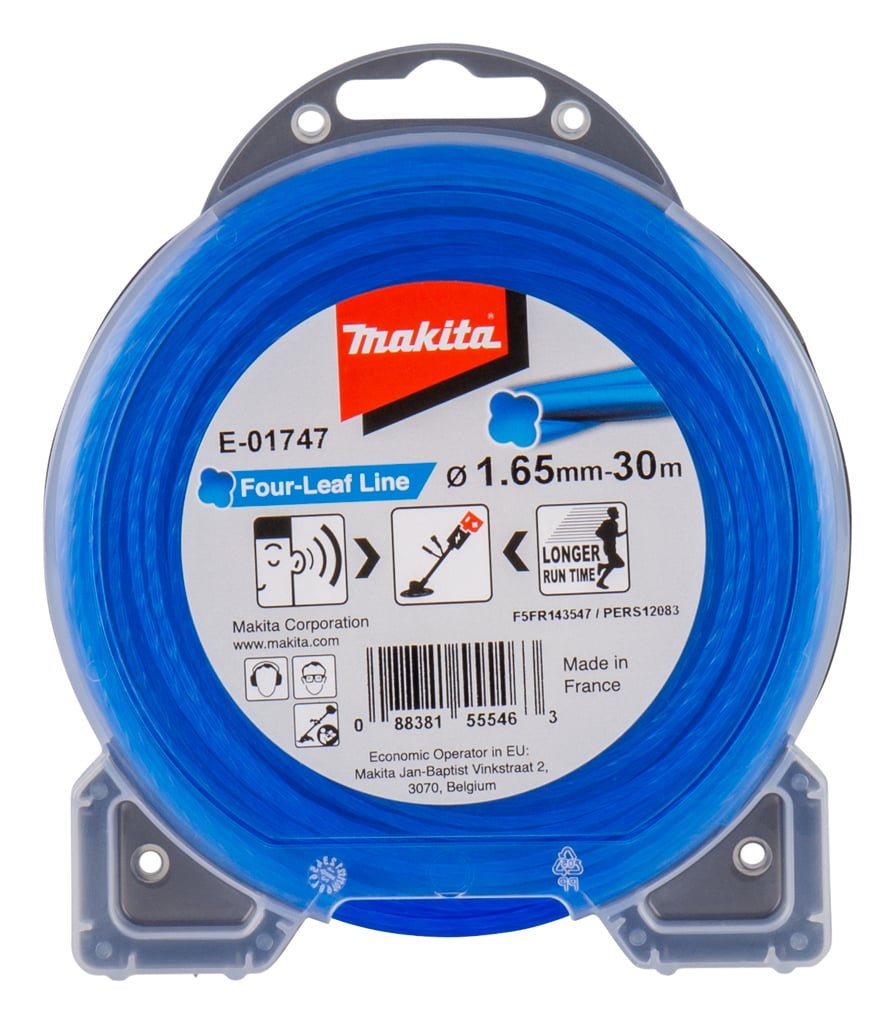 Makita Accessoires E-01747 | Maaidraad | 1,65x30 m | blauw - E-01747