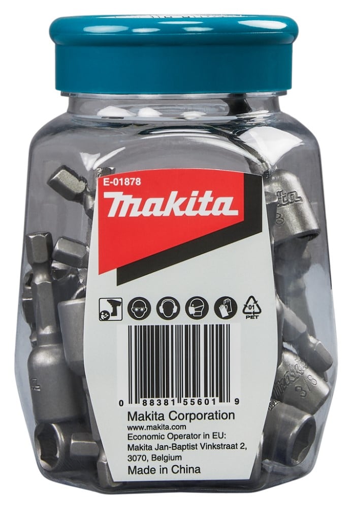 Makita Accessoires Dop | 3/8"x50mm | standaard | 30 stuks - E-01878 E-01878