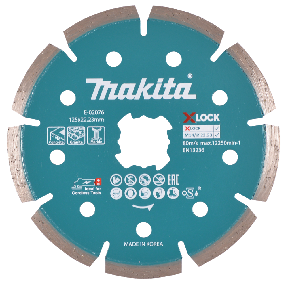 Makita Accessoires Diamantschijf 125mm - E-02076 - E-02076