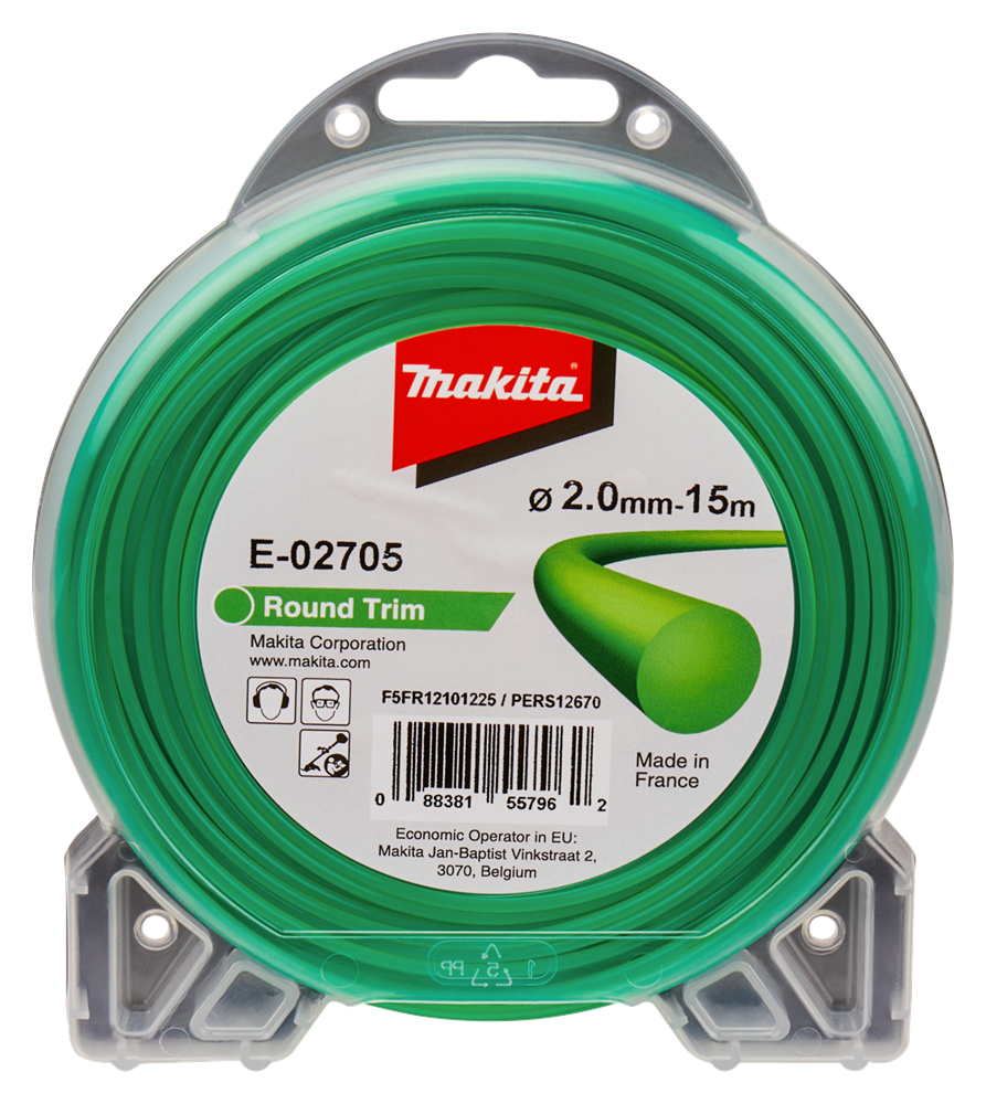 Makita Accessoires Maaidraad 2,0X15M Rond - E-02705 - E-02705