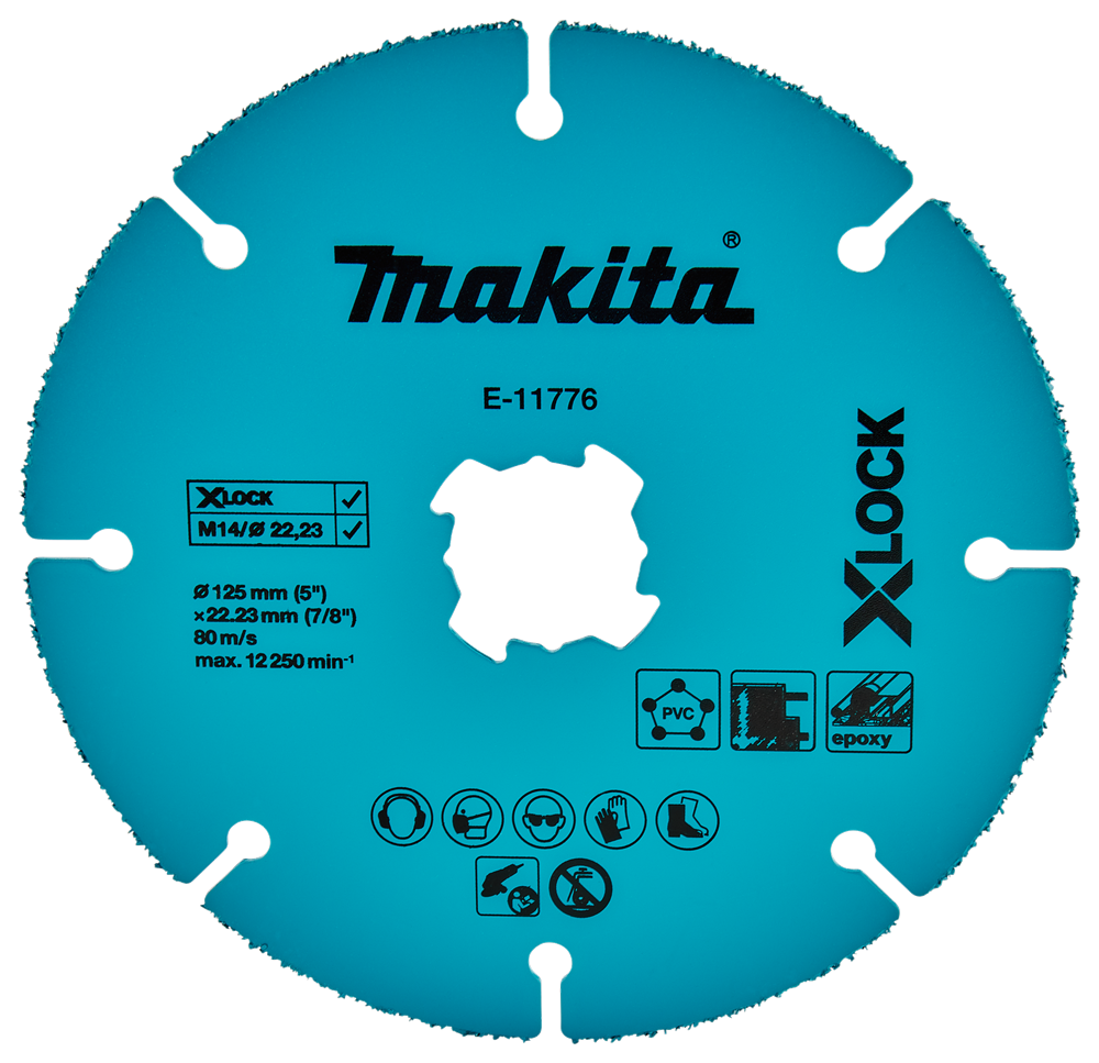 Makita Accessoires Doorslijpschijf 125x22,23x2,0mm - E-11776 E-11776