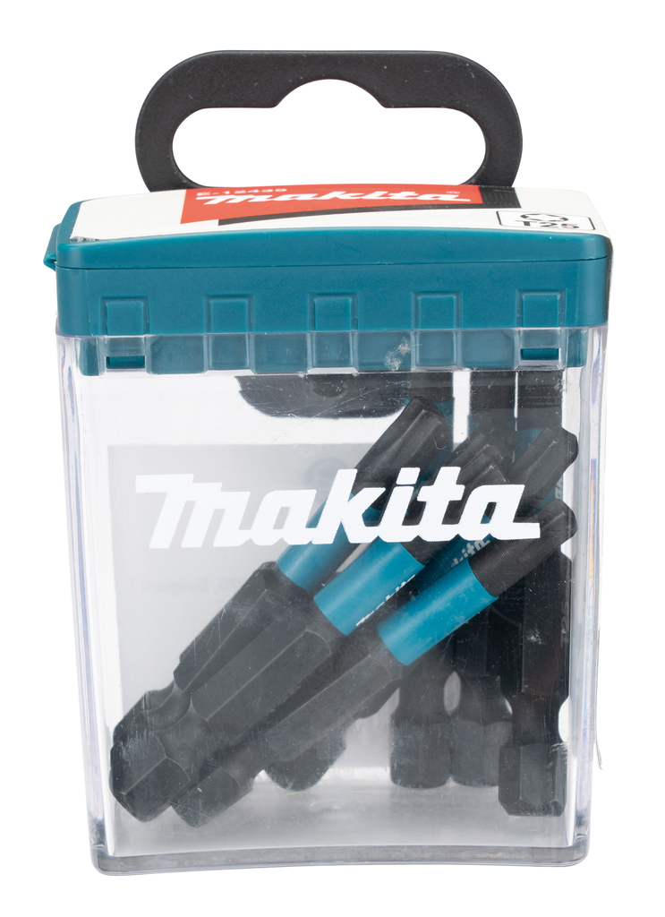Makita Accessoires E-12435 Slagschroefbit | T25x50mm | X Impact Black | 10 stuks - E-12435 afbeelding 1