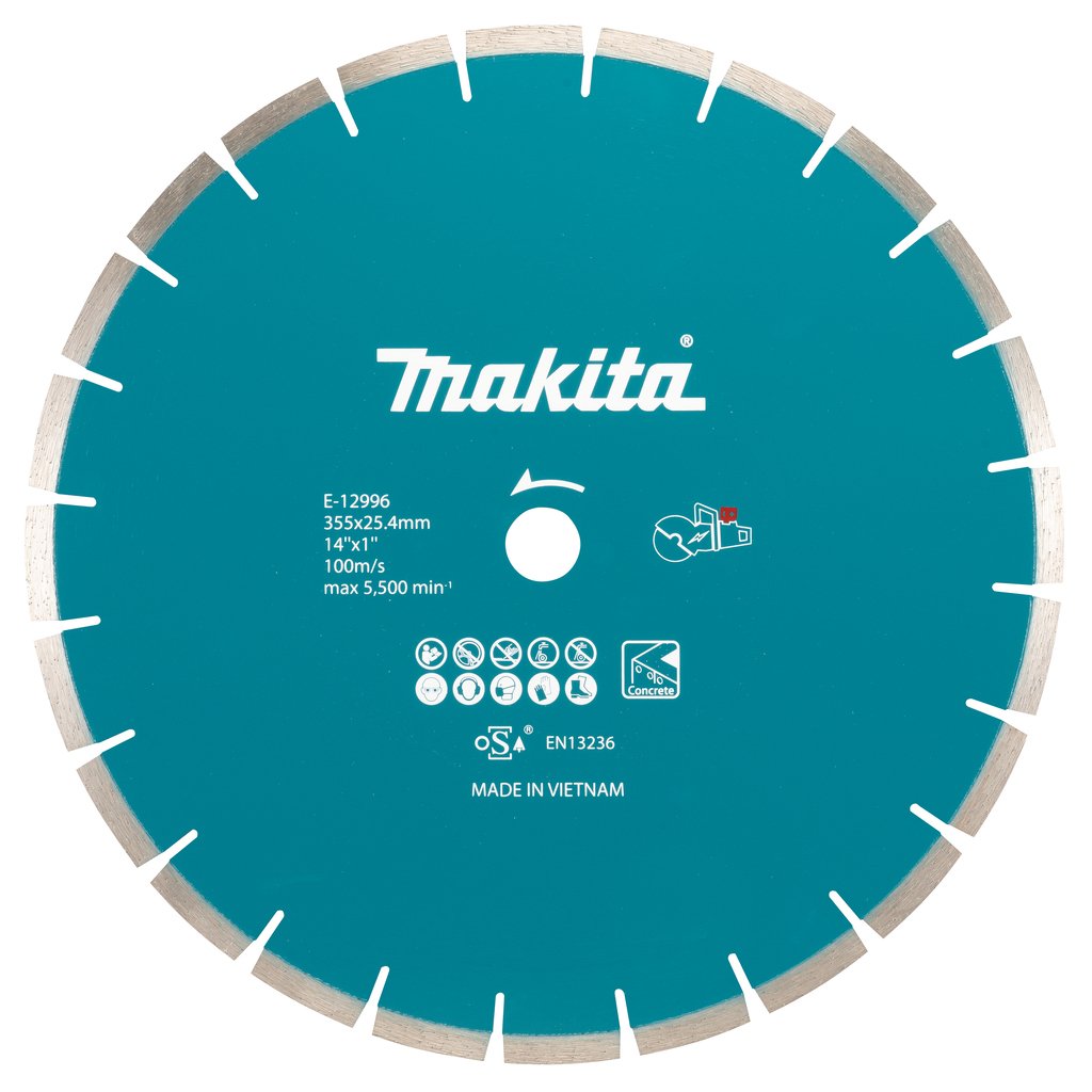 Makita Accessoires E-12996 | Diamantschijf | 355x2,8x25,4mm - E-12996