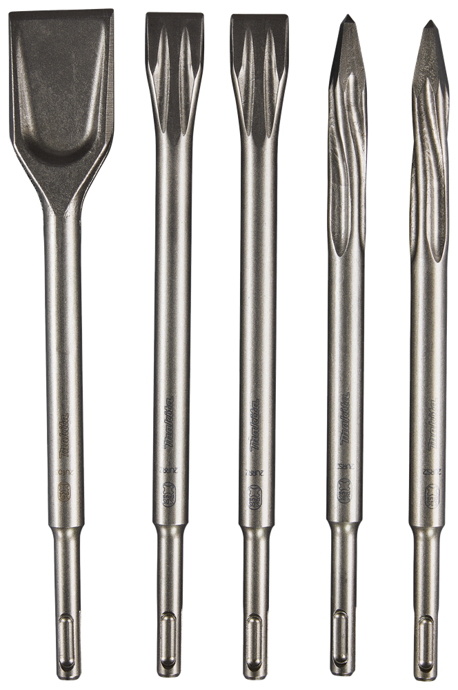 Makita Accessoires Beitelset zelfscherpend 5-delig - E-13188 E-13188