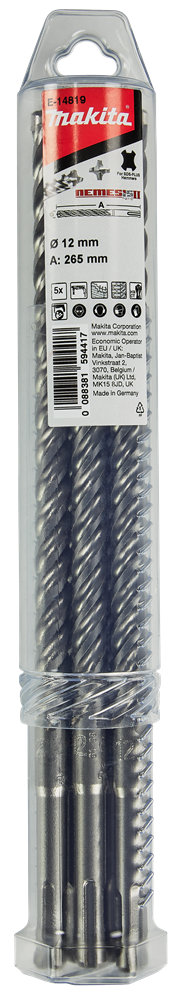 Makita Accessoires P4S: Betonboor 12x265mm - E-14819 E-14819