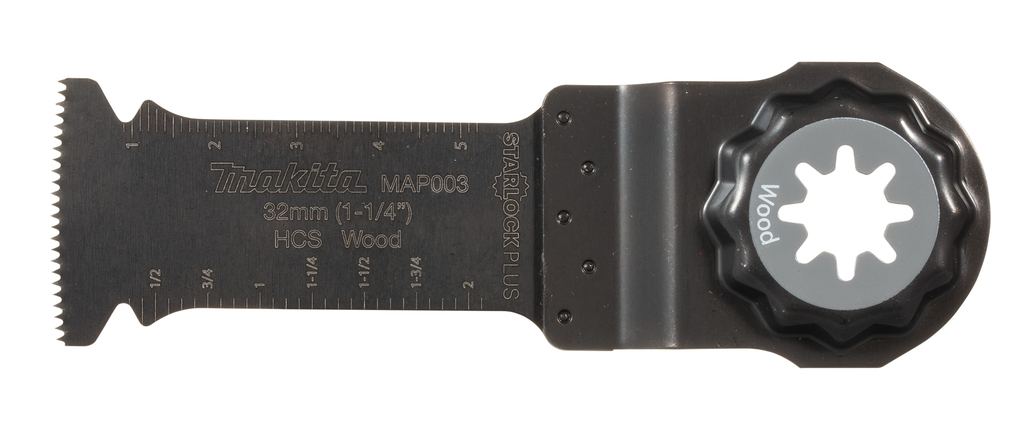 Makita Accessoires E-25806 MAP003 Invalzaagblad 32x60mm hout | 25 stuks - E-25806