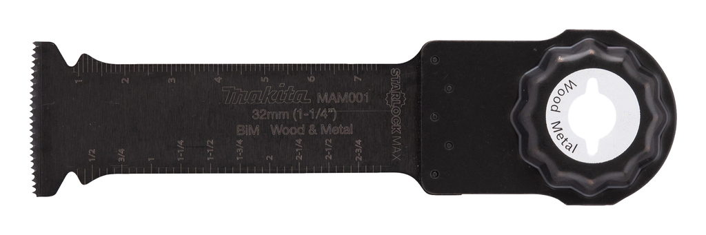 Makita Accessoires MAM001 Invalzaagblad 32x80mm hout&staal | 25 stuks - E-25878