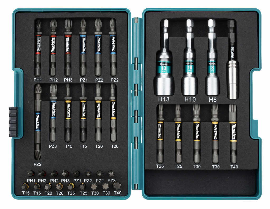 Makita Accessoires E-26179 Slagschroefbitset | 38-delig | Impact Premier - E-26179