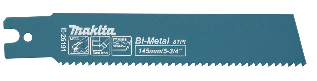 Makita Accessoires Reciprozaagblad Staal 120mm | 5 Stuks - E-26191
