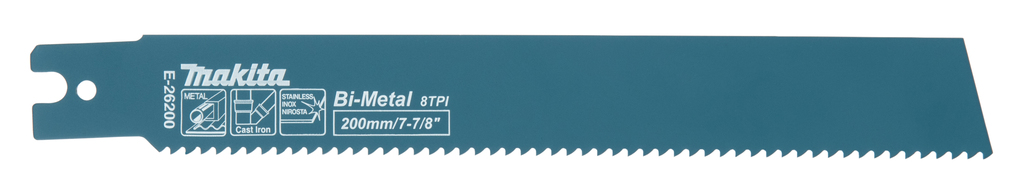 Makita Accessoires Reciprozaagblad Staal 175mm | 5 Stuks - E-26200