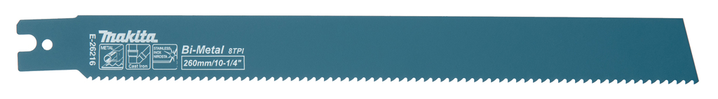 Makita Accessoires Reciprozaagblad Staal 235mm | 5 Stuks - E-26216