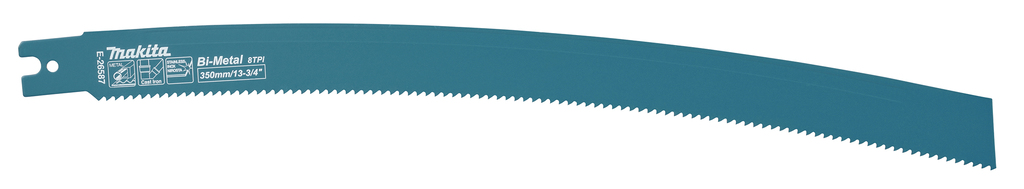 Makita Accessoires Reciprozaagblad | Gebogen | Staal 325mm | 5 Stuks -E-26587