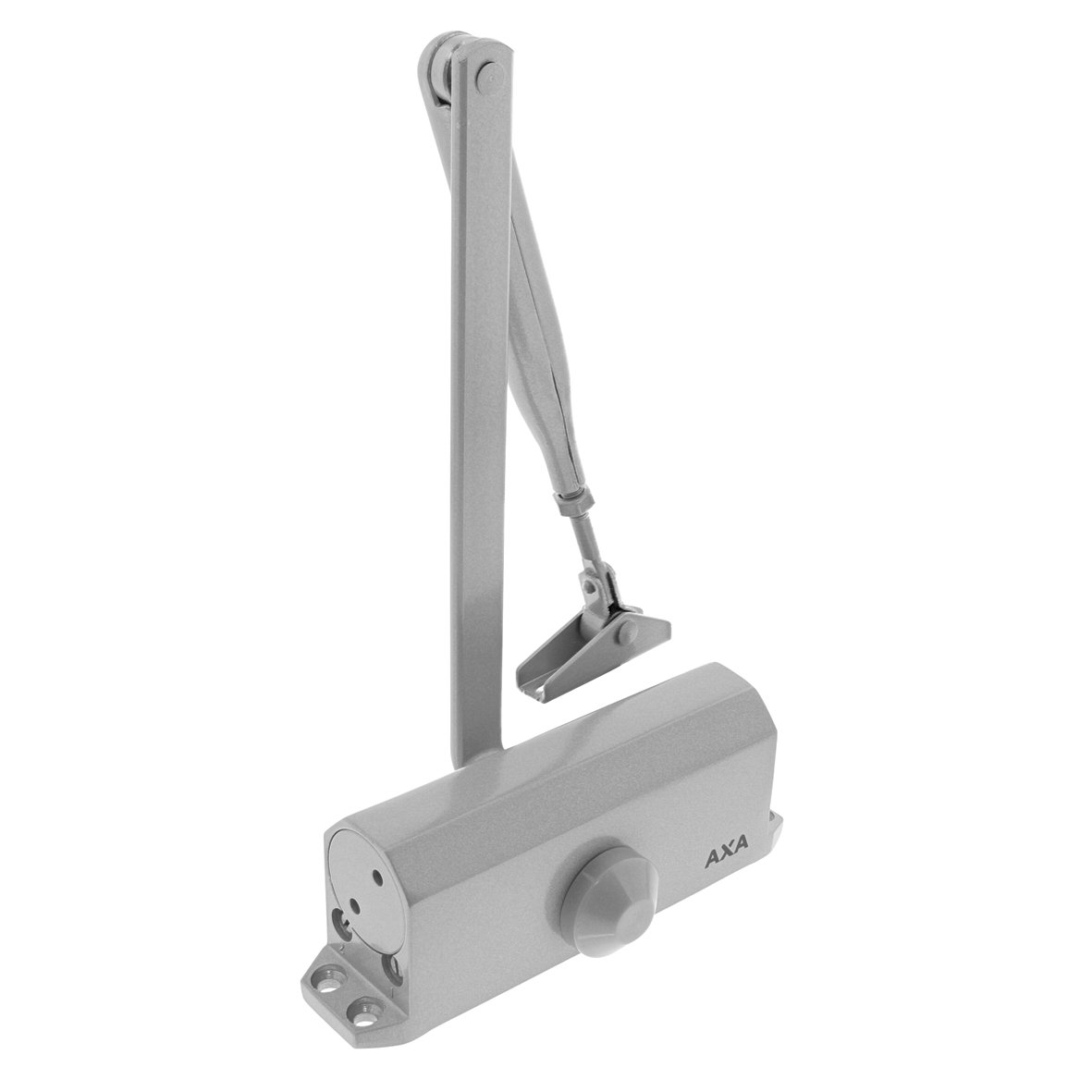 AXA Deurdranger (model 7505) grijs: voor deuren tot 60 kg met instelbare sluitsnelheid en eindslag - 750503491