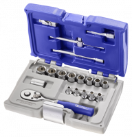 Expert by Facom doppenset met hulpstukken 1/4" | 19-delig | in koffer | E030700 - E030700