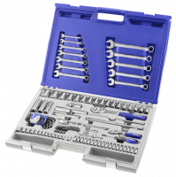 Expert by Facom doppen, sleutels en hulpstukken 1/4" - 1/2" | 101-delig | in koffer | E032911 - E032911