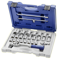 Expert by Facom doppenset 1/2" | 28-delig | incl. koffer | E032939 - E032939