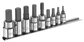 Expert by Facom schroevendraaierdoppenset 6-kant | 3/8" en 1/4" | 9-delig | E034802 - E034802