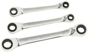 Expert by Facom ratelringsleutelset | 3-delig | 4-in-1 | E111115 - E111115