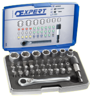 Expert by Facom bits en doppen 1/4" | 39 stuks | incl. koffer | E131705 - E131705