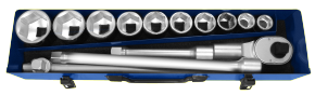 Expert by Facom doppen 3/4" | 14-stuks | incl. koffer | E194682 - E194682
