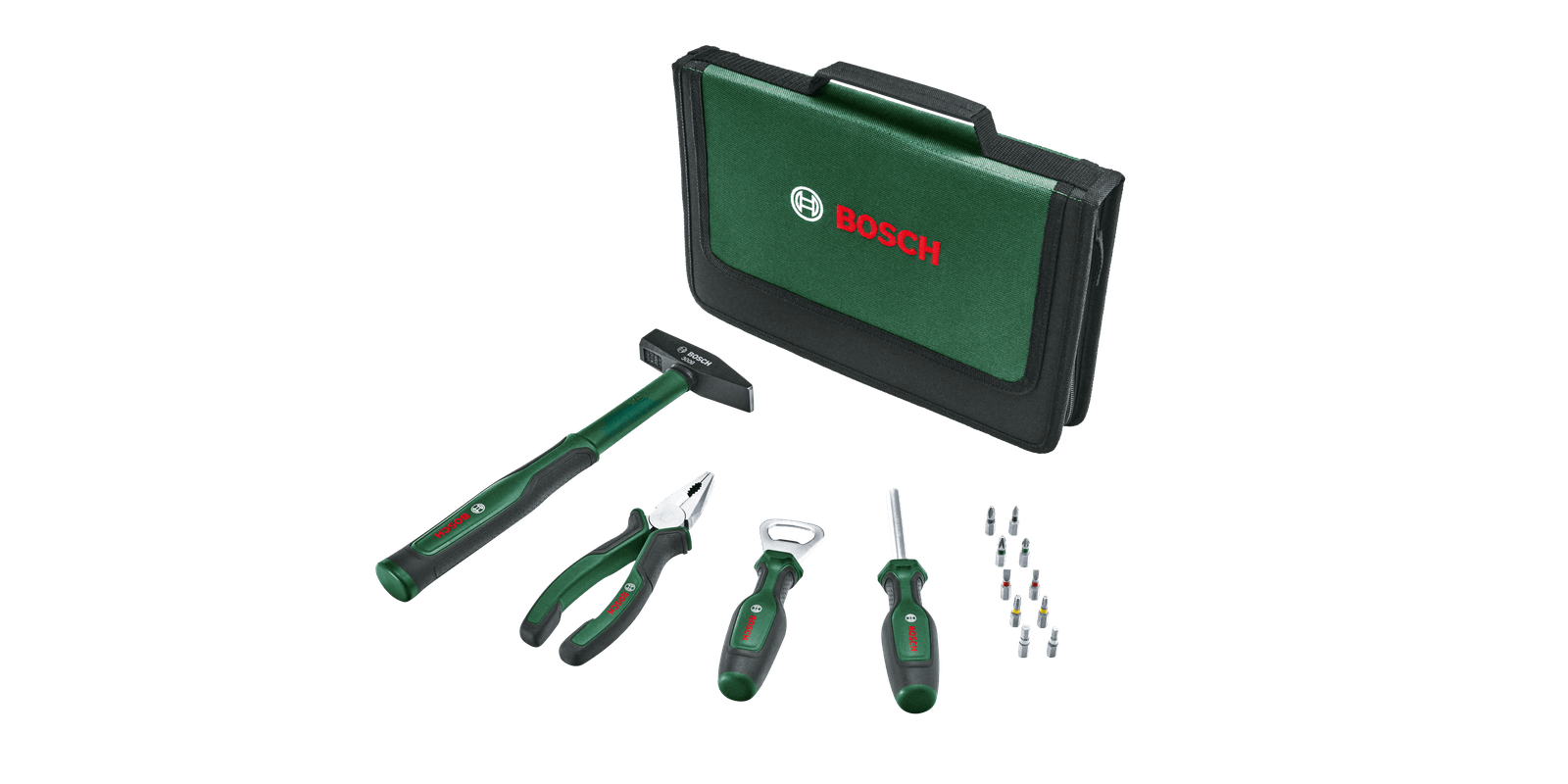 Bosch Groen Easy handgereedschap starterset 14-stuks 1600A027PT
