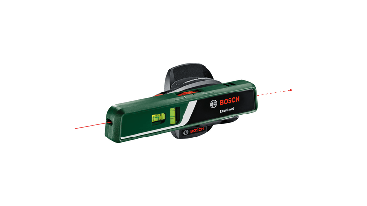Bosch Groen Lijnlaser EasyLevel | Alkaline (2x LR03/AAA) + wandhouder - 0603663302
